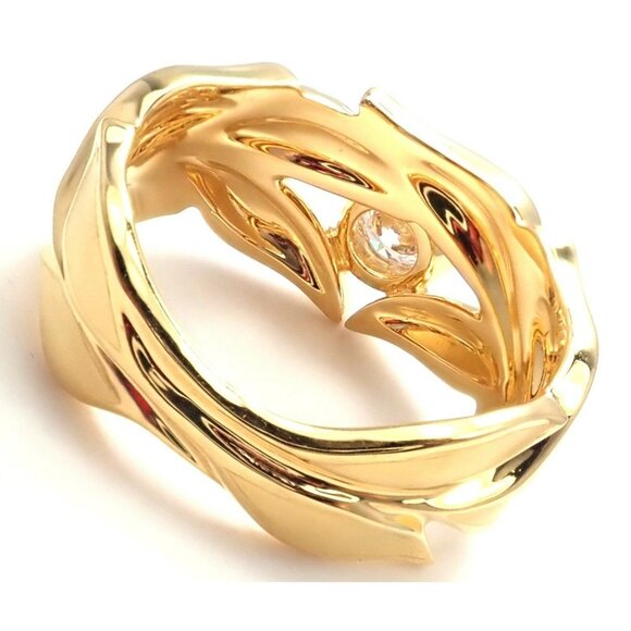 New! Authentic Carrera Y Carrera 18k Mi Princes Greco Roman Diamond Crown Ring​ - Picture 9 of 14